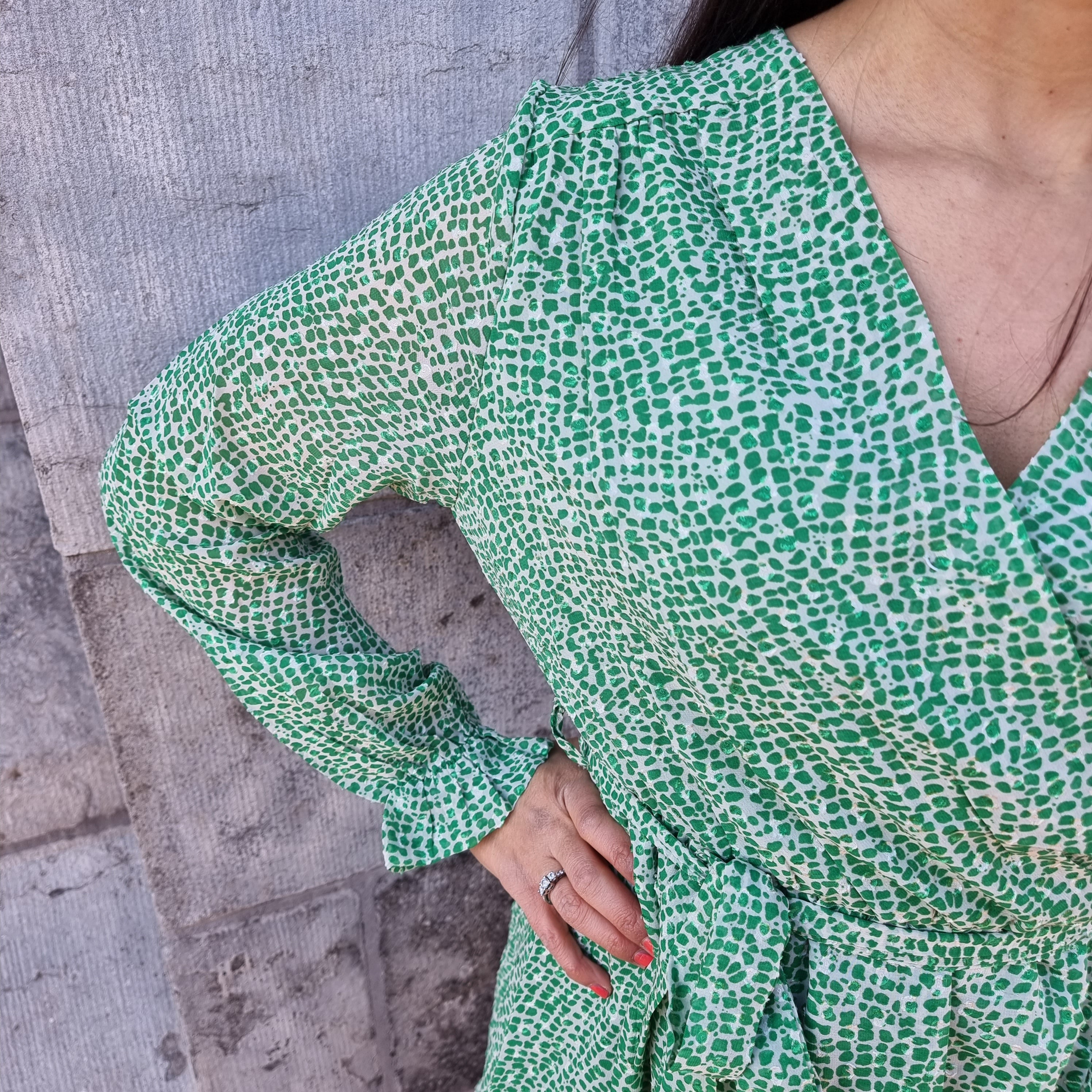 Lily green dress
