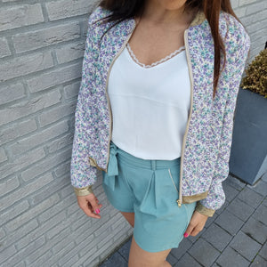 Floral Bomber Combo