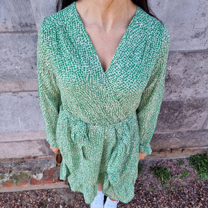 Lily green dress