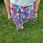 Afbeelding in Gallery-weergave laden, Maëlle maxi skirt purple flowers
