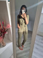 Afbeelding in Gallery-weergave laden, Zara jumpsuit - khaki
