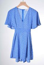 Afbeelding in Gallery-weergave laden, Blue dotted playsuit

